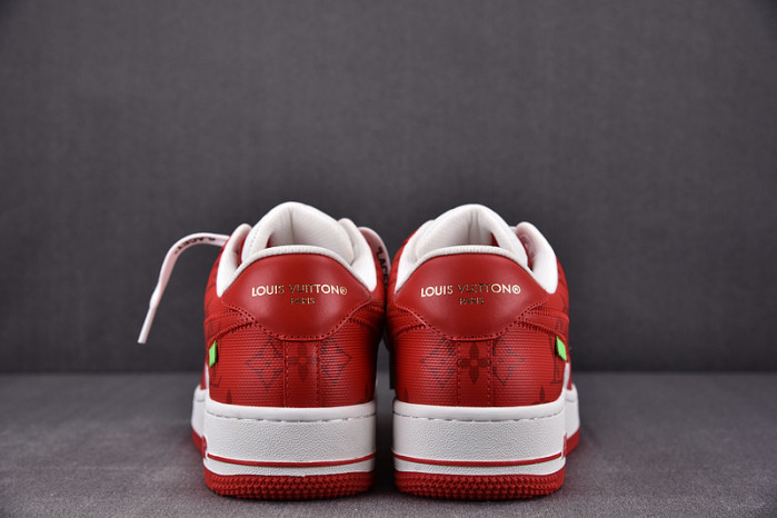 NIKE LOW AIR FORCE 1 X  red white
