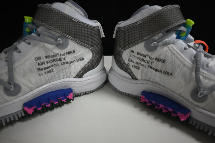 OFW x Nike Air Force 1 Mid White DO6290-100