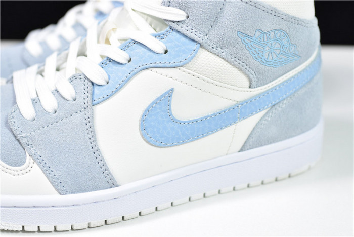 AirJordan 1 Mid Mixed Textures Blue  DA4666-100