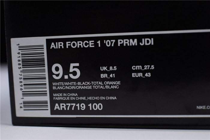 Nike Air Force 1 07 Just Do It Pack White  AR7719-100