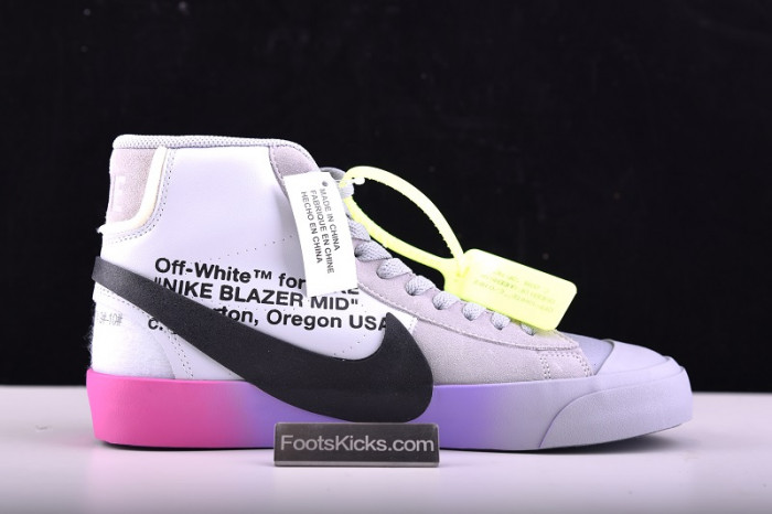 Nike Blazer Mid OFW Wolf Grey Serena "Queen"  AA3832-002