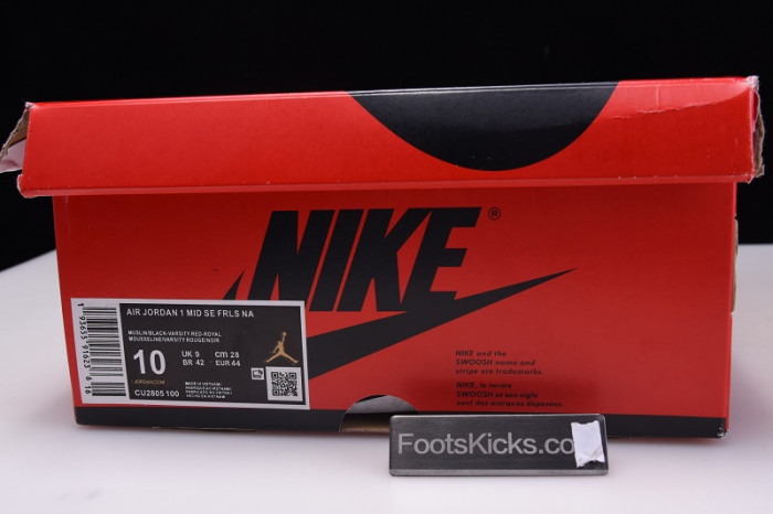 Air Jordan 1 Mid Blue The Great CU2805-100