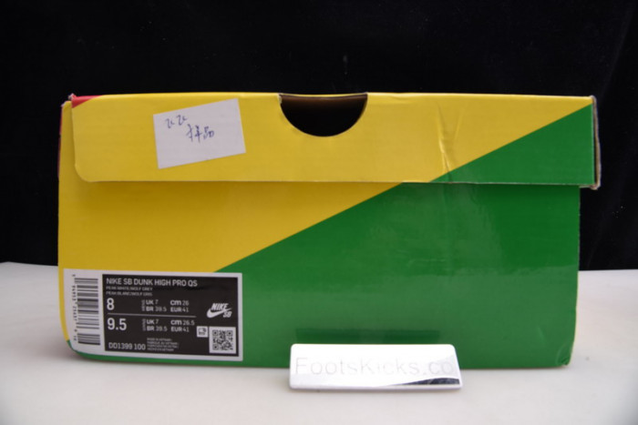 NIKE DUNK HIGH RETRO WHITE VAST GREY （2021）DD1399-100