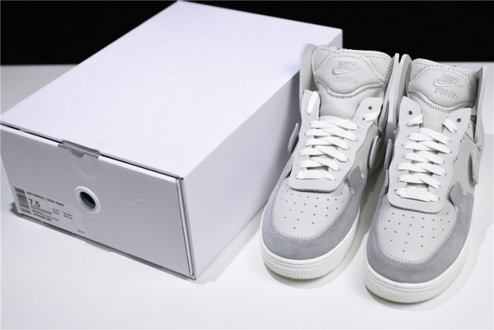 Air Force 1 High PSNY Silver Grey  AO9292-001