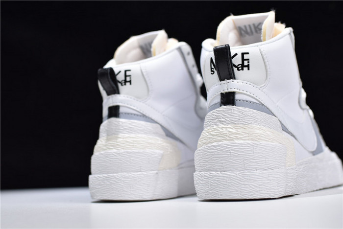 Sacai x Blazer Mid White Grey BV0072-100