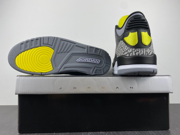 AIR JORDAN 3 RETRO OREGON DUCKS PIT CREW H011-MNJDLS-594-282240