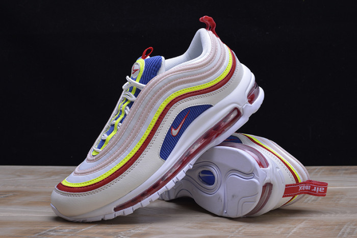Nike Air Max 97 SE “Corduroy” Sail/Volt Glow/Arctic Pink  AQ4137-101