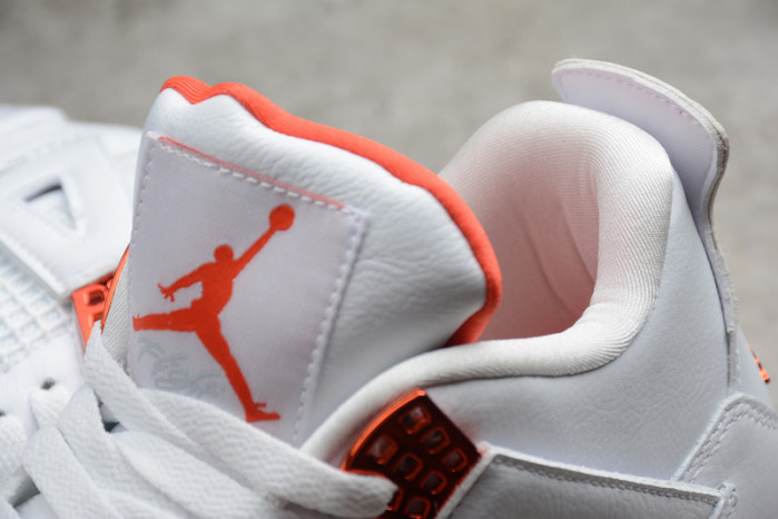 Air Jordan 4 Retro “Pure Money”  Orange Metallic  CT8527-118