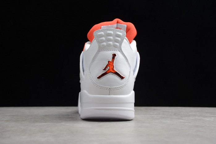 Air Jordan 4 Retro “Pure Money”  Orange Metallic  CT8527-118
