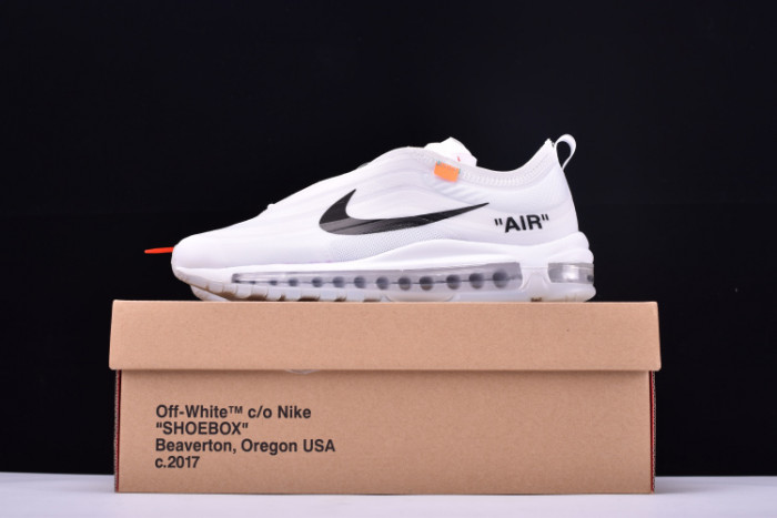 OFW X Air Max 97 The Ten White Cone Ice Blue AJ4585-100
