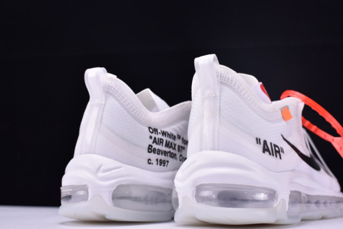 OFW X Air Max 97 The Ten White Cone Ice Blue AJ4585-100
