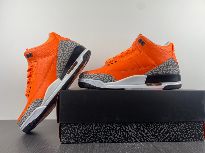 Air Jordan 3 Retro "Orange"  CT8532-801