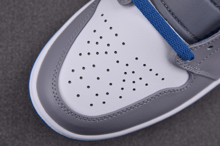 air Jordan 1 Mid True Blue Cement  DQ8423-014